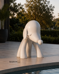 Dog & Cat Sculpture Set