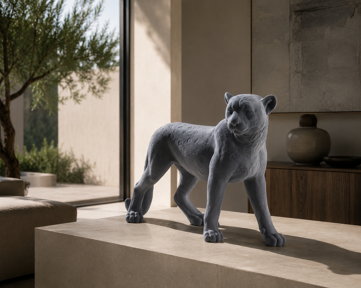 Leopard gray