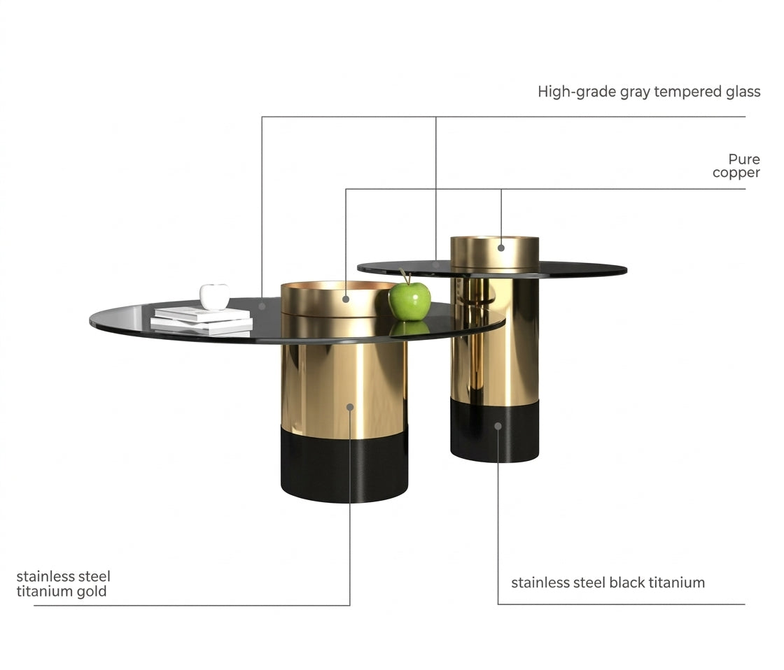 Aurelia Nested Coffee Table Set