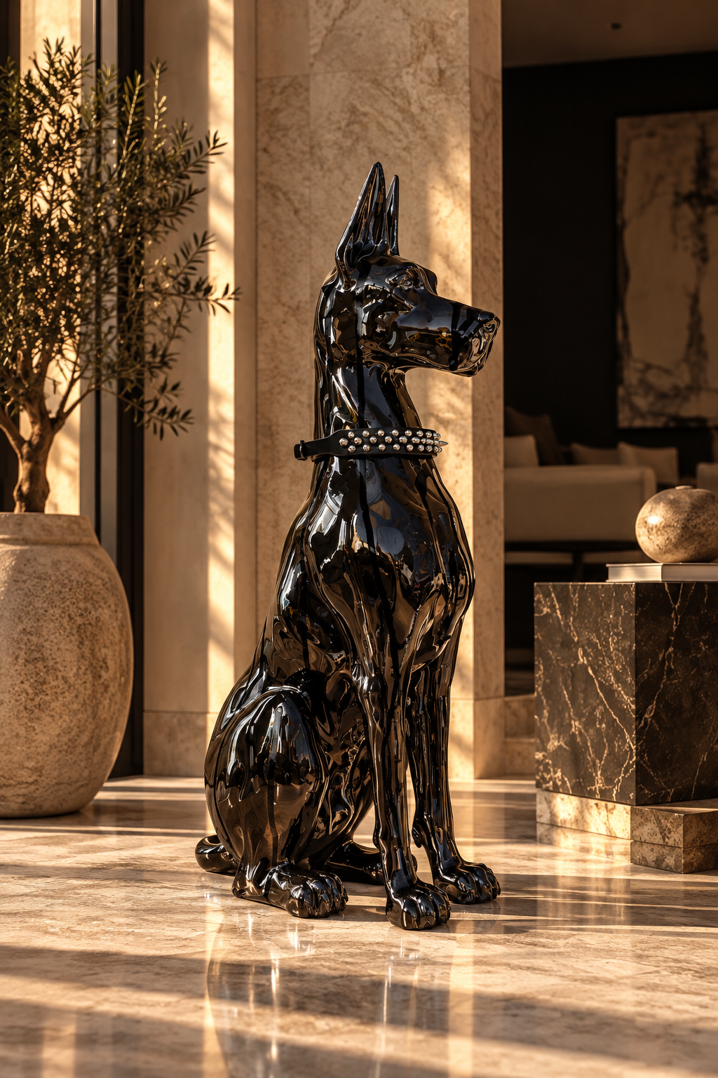 Obsidian Guardian 74cm