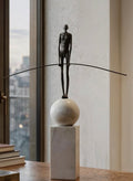 Man, Balance marble