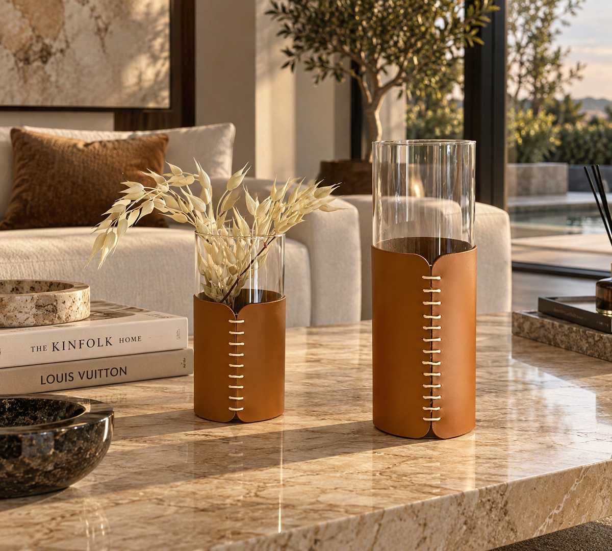 Modern luxury vases