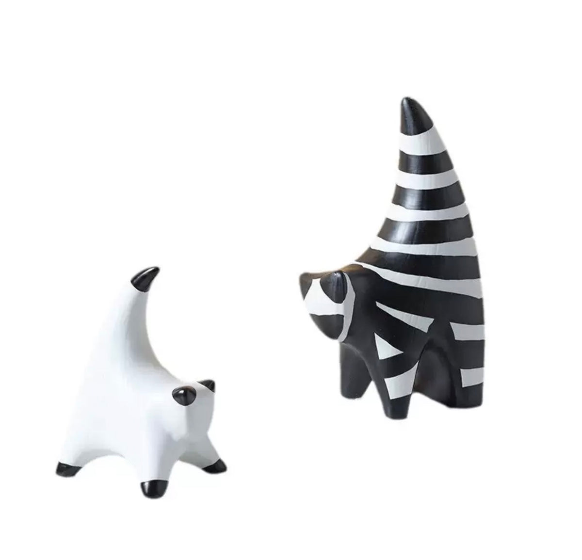 Black & white cats