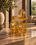 Murano Honey Gold