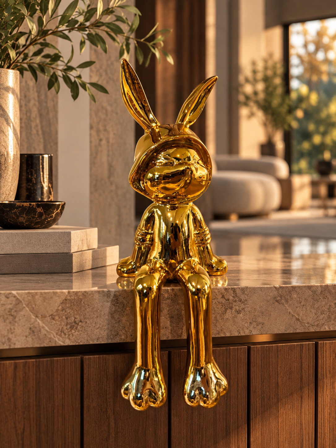 Golden rabbit small