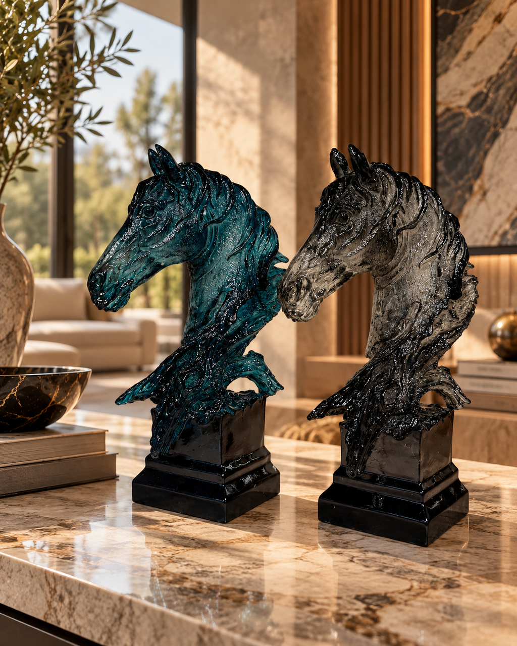 acrylic horse head