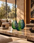 Mix blue & green vase set of 3