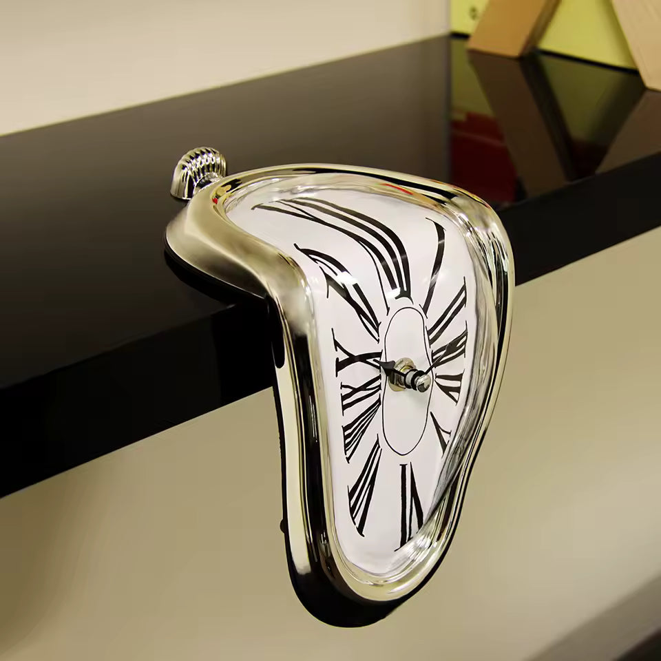 Melted watch  (silver_ gold)